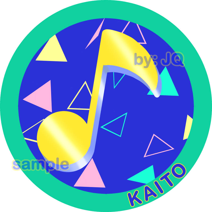 Project Sekai/Vocaloid 3" Round Acrylic Charm - KAITO
