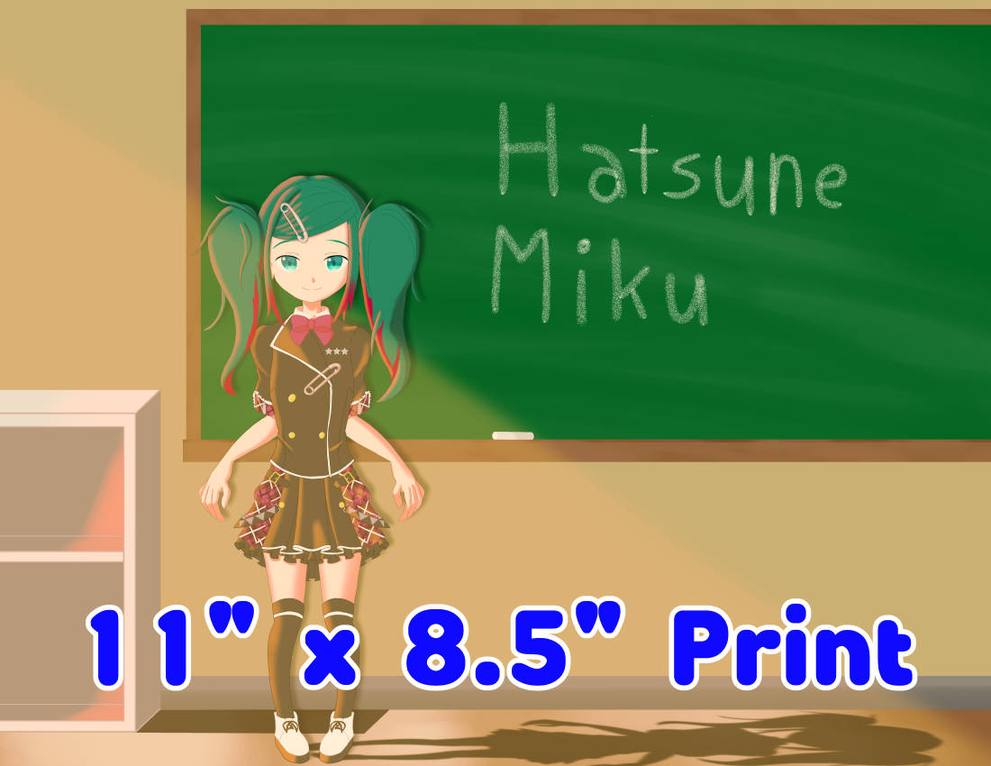 Hatsune Miku (Leo/Need ver.) Print
