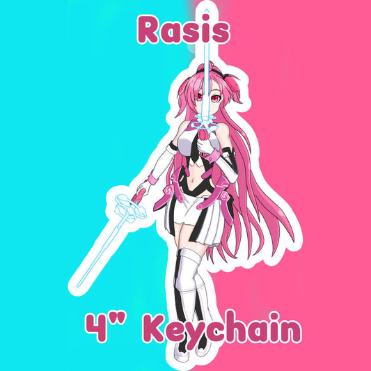 4" Keychain - Rasis