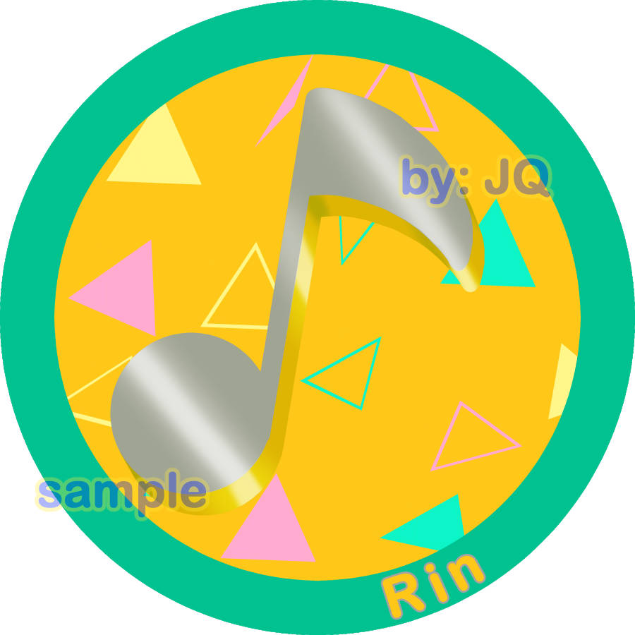 Project Sekai/Vocaloid Stickers:  Rin/Len 3" Round Sticker Set (+Bonus!)