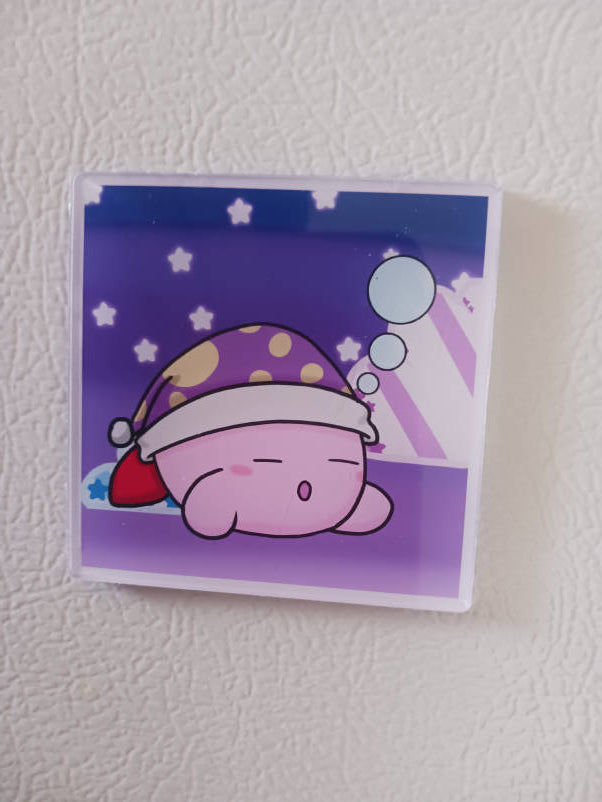 Sleep Kirby 3" Magnet