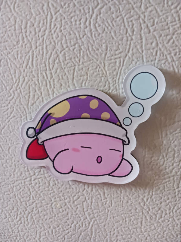Sleep Kirby 3" Magnet