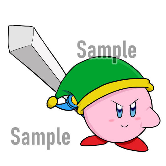 Sword Kirby 3" Magnet